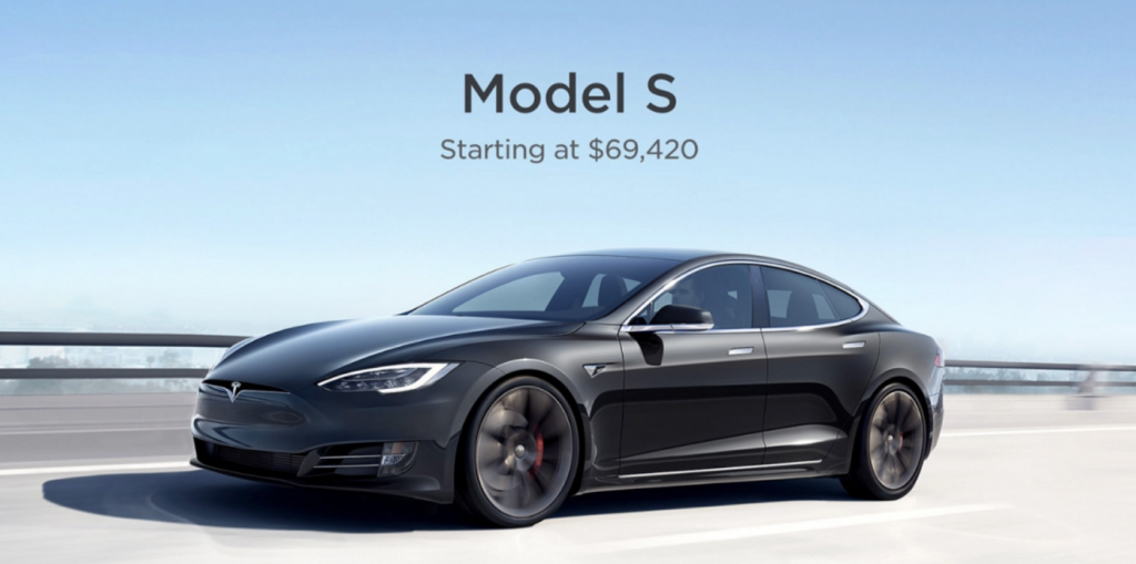 Tesla Model S Ad